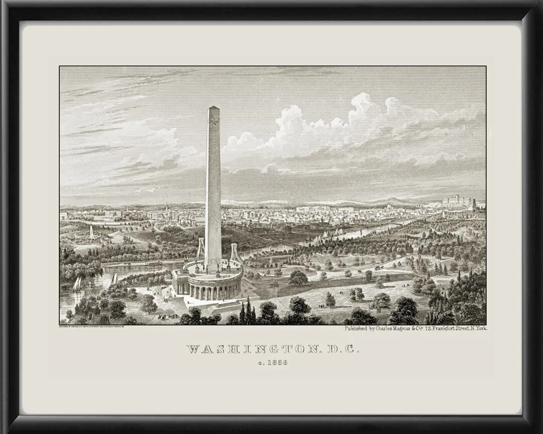 Washington DC 1856 Gustav Georg Lange TM