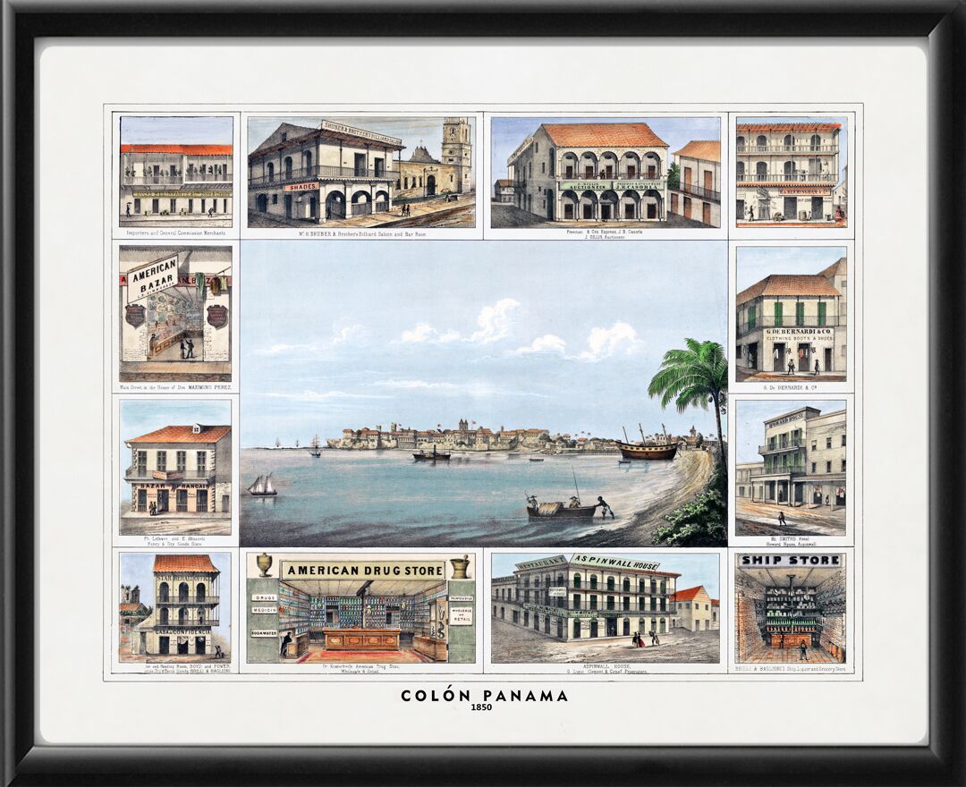 Colon Panama 1850