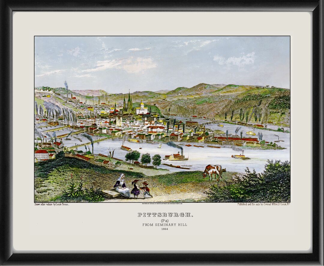 Pittsburgh PA 1864