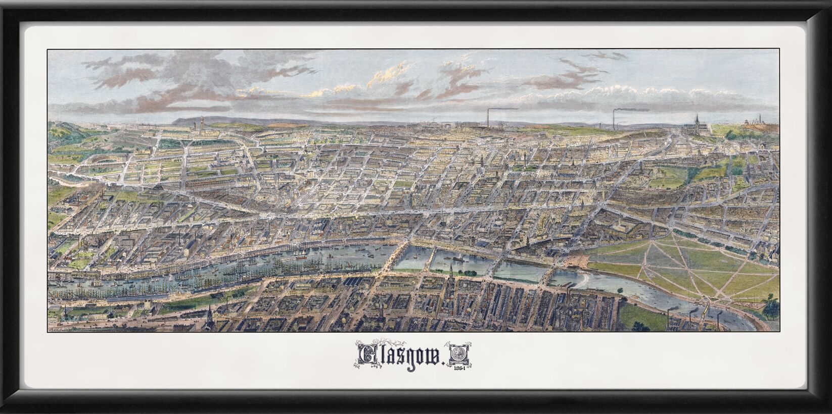 Glasgow Scotland 1864