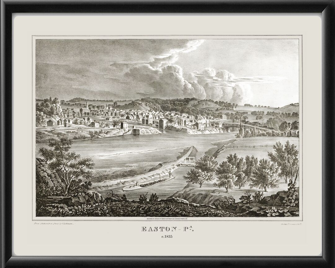 Easton PA 1835
