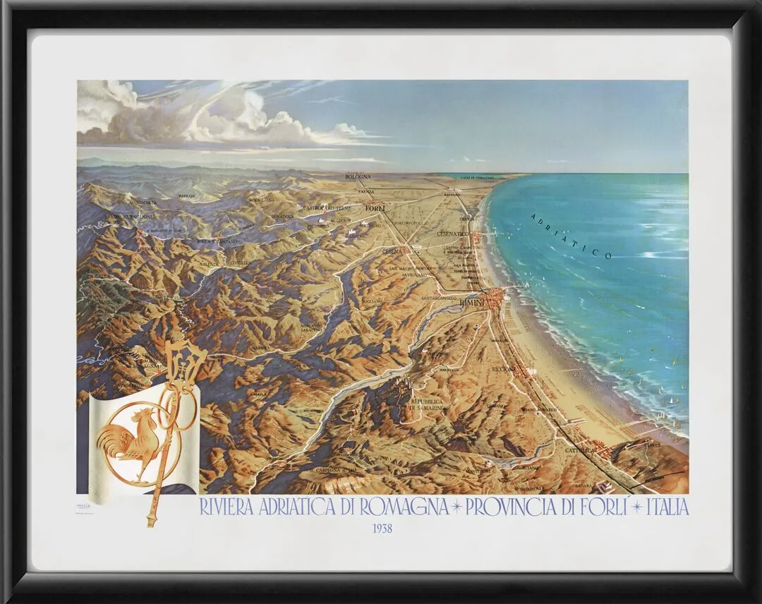 Romagna Riviera Italy 1938