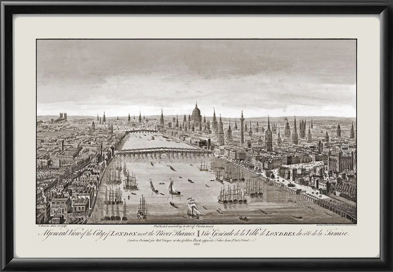London England 1751 Thomas Bowles