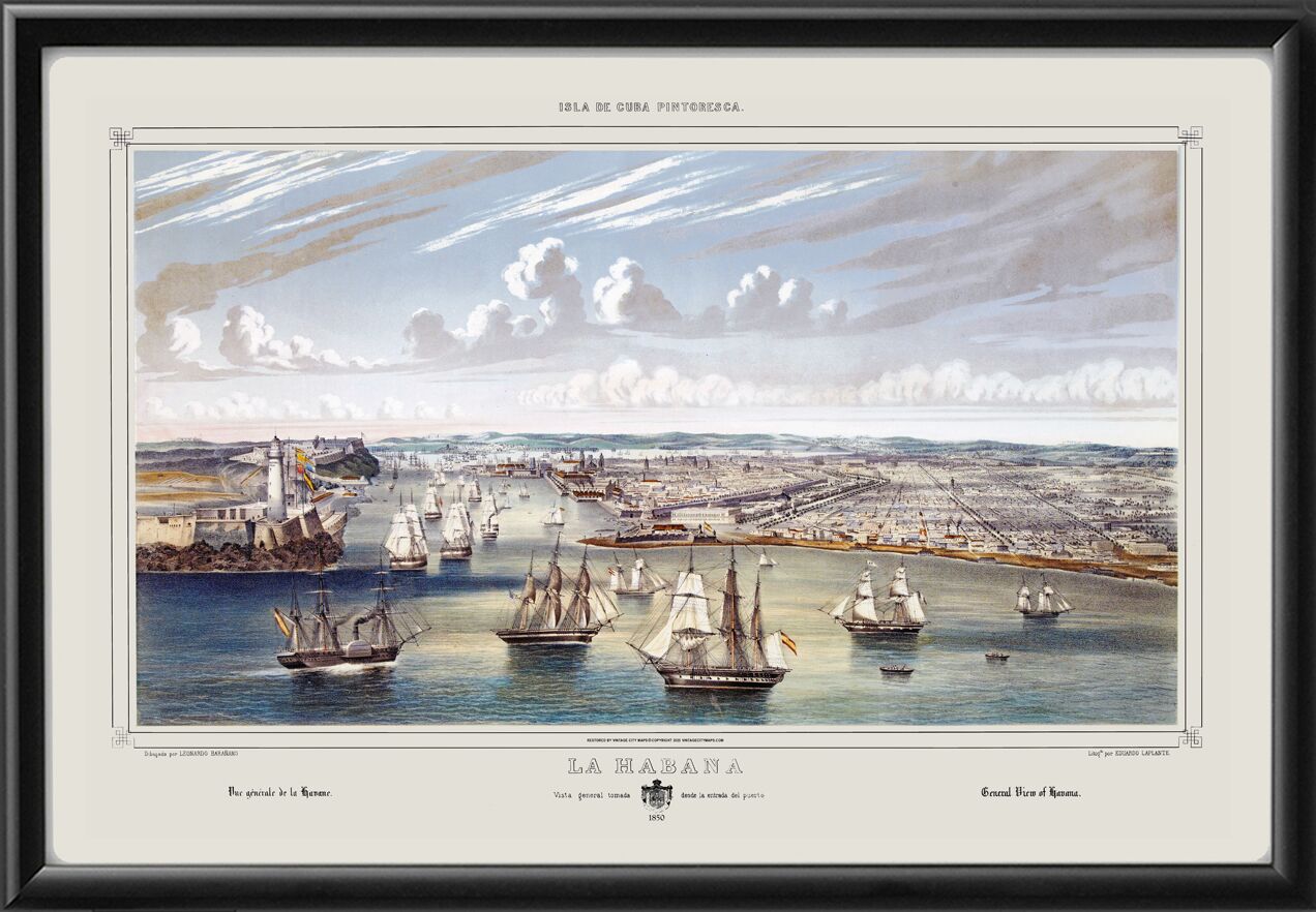 Havana Cuba 1850