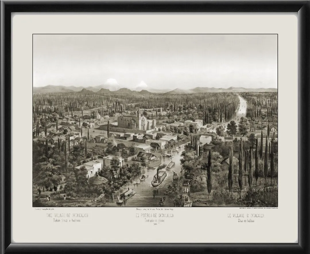 Mexico City 1855 - Iztacalco