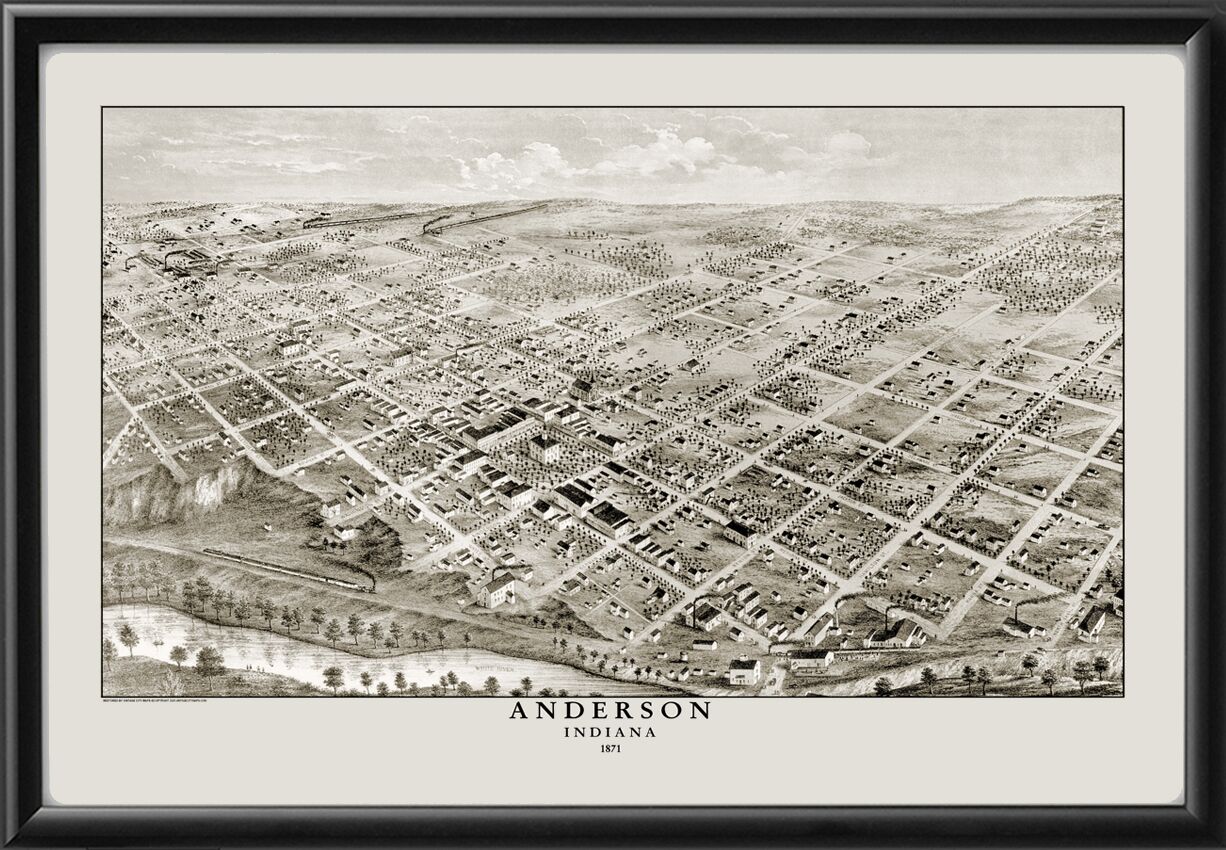 Anderson IN 1871 HHBailey Tm