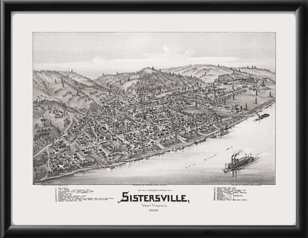 Sistersville WV 1896