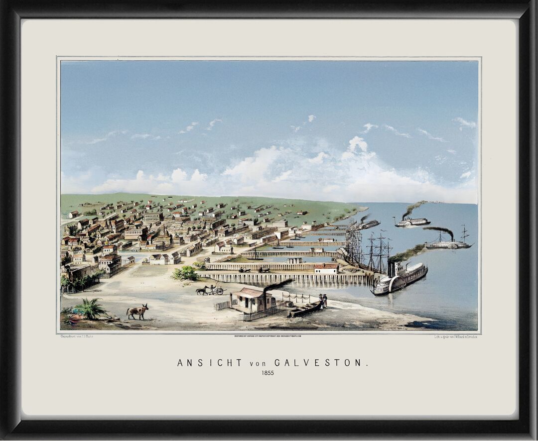 Galveston TX 1855