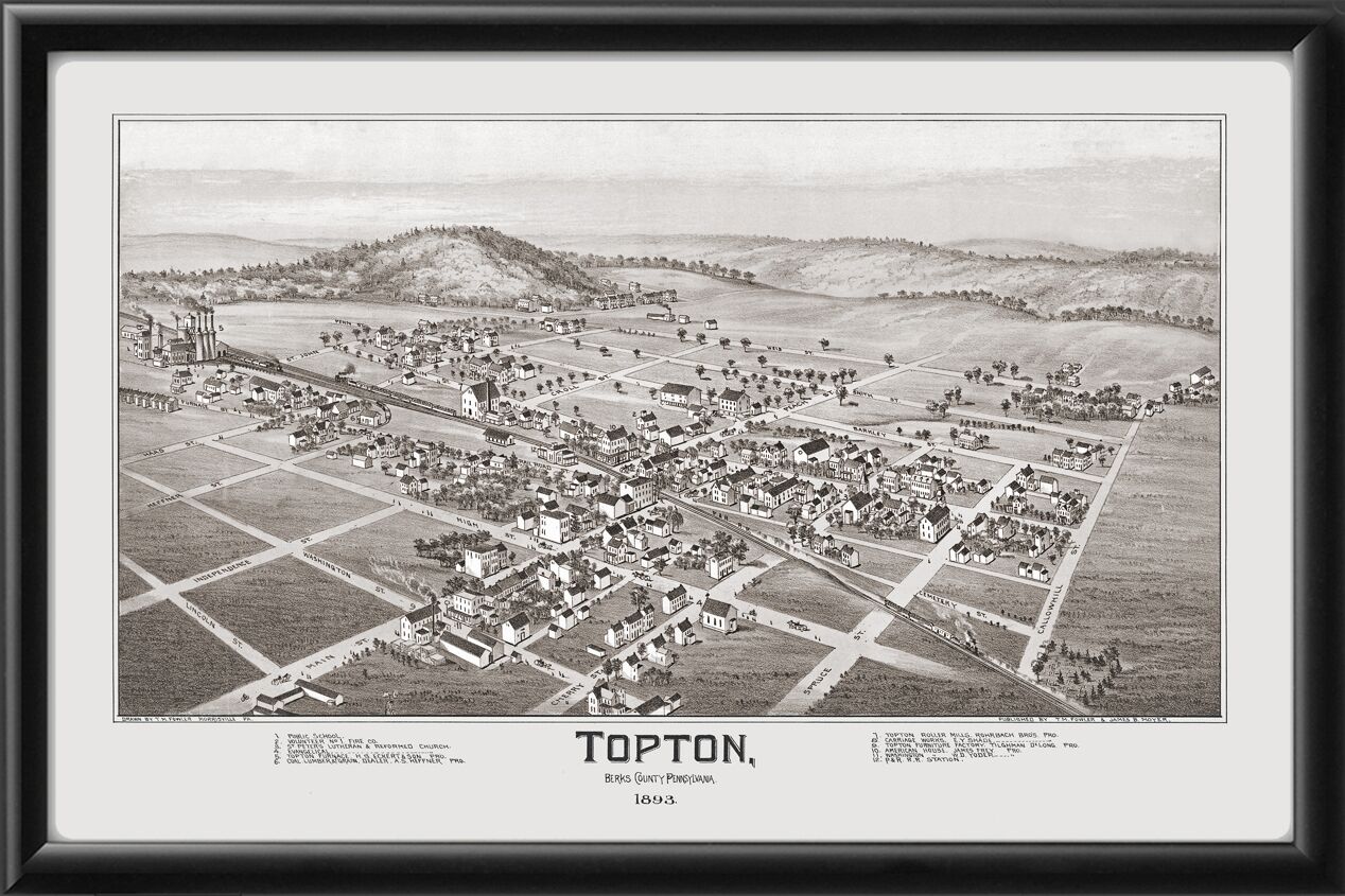 Topton PA 1893