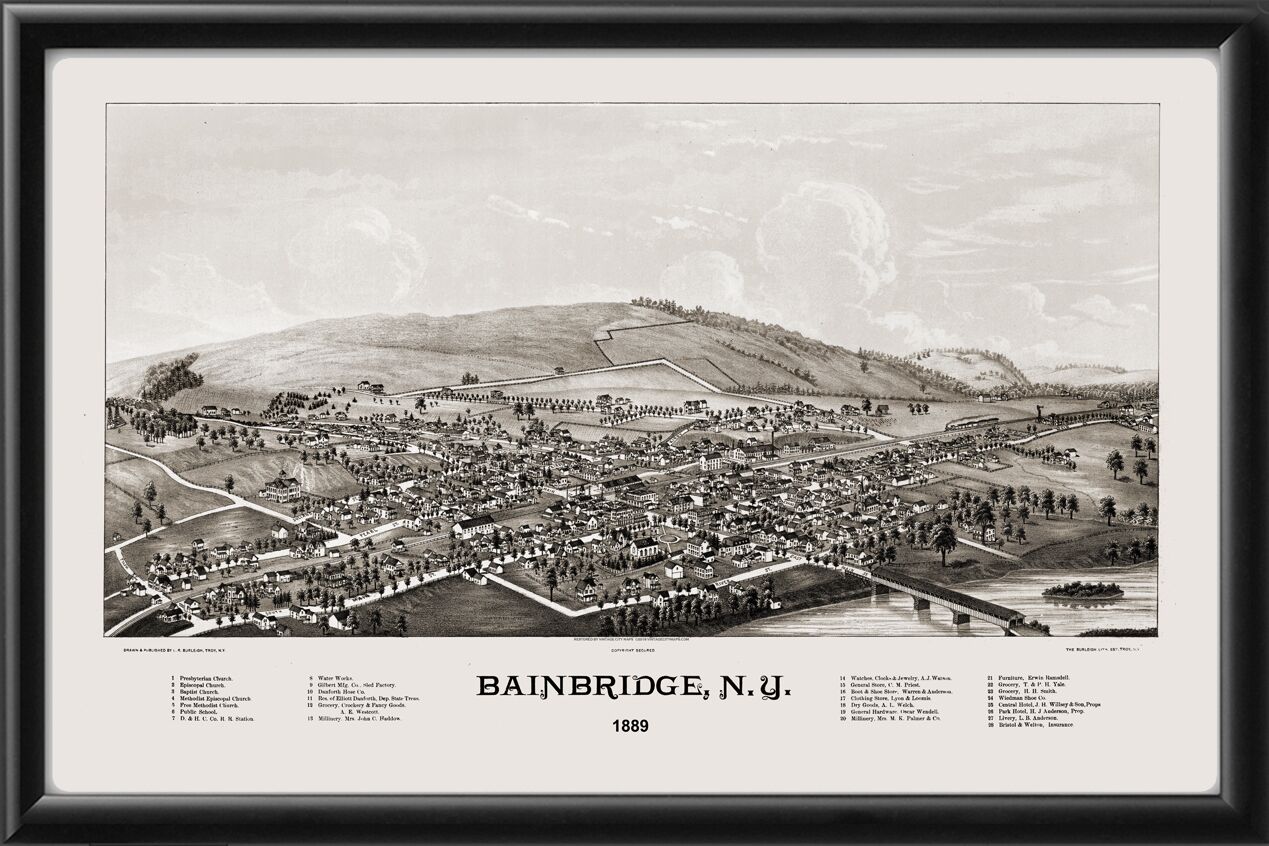 Bainbridge NY 1889