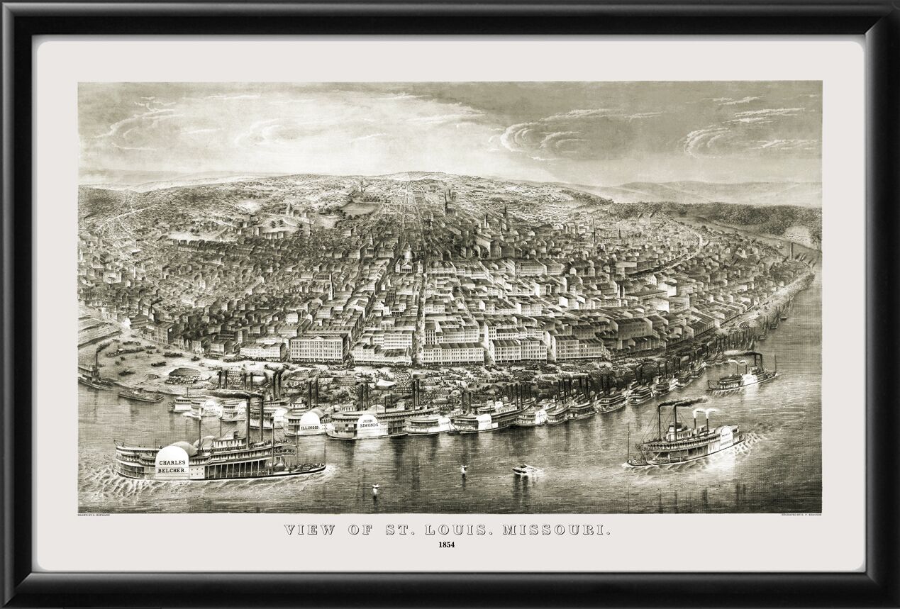 St. Louis MO 1854