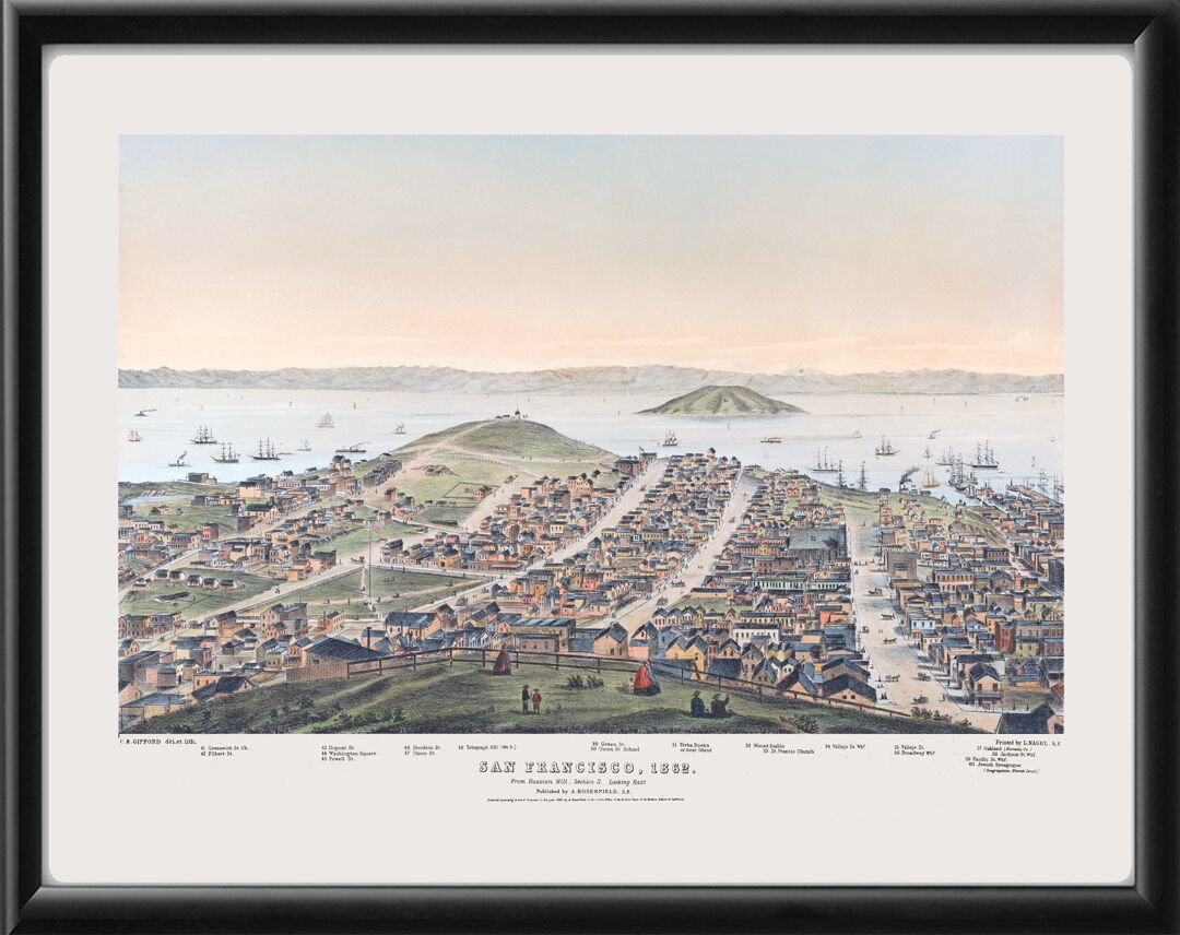 San Francisco CA 1862 - 3
