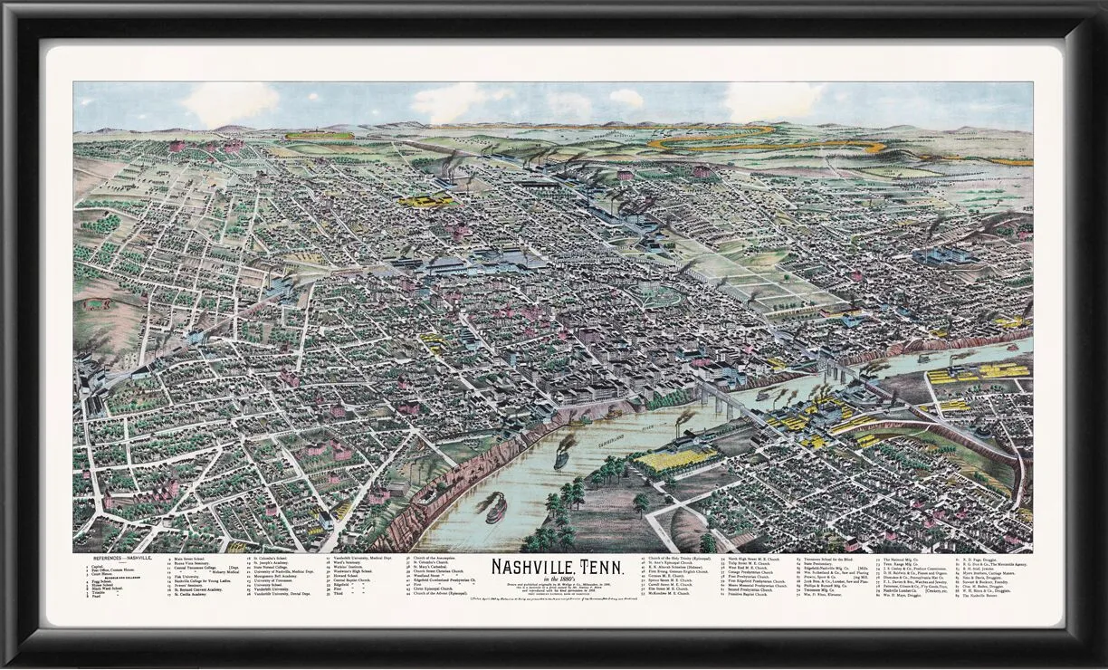 Nashville TN 1888 (Color)