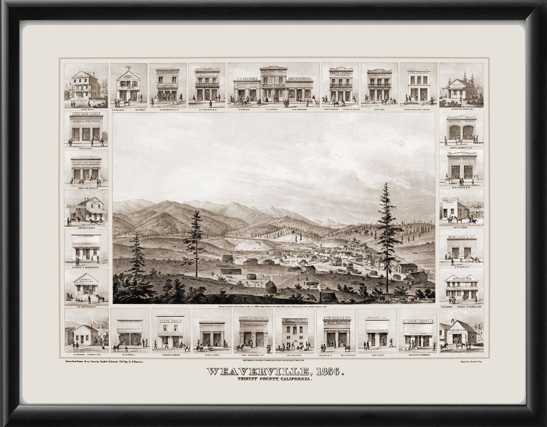 Weaverville CA 1856
