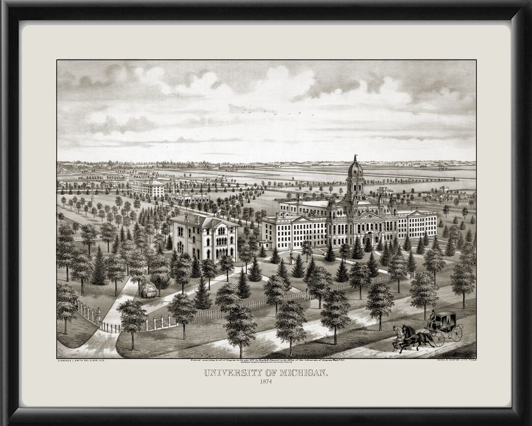 University of Michigan 1874 Clarence L. Smith TM