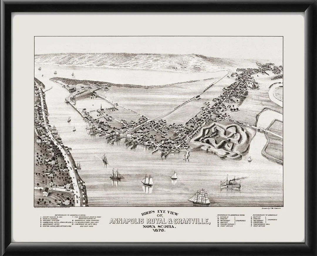 Annapolis Royal Nova Scotia 1878