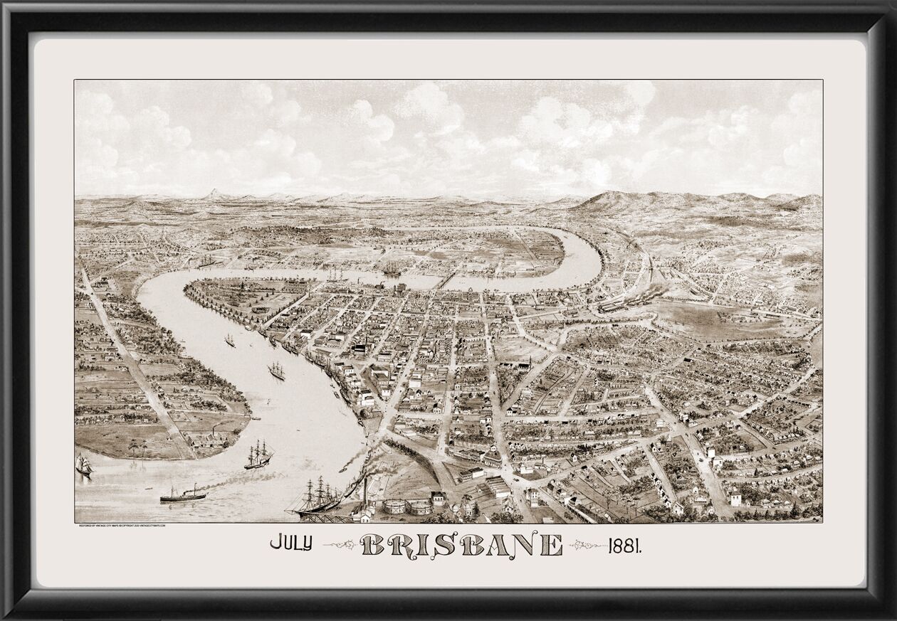 Brisbane Australia 1881
