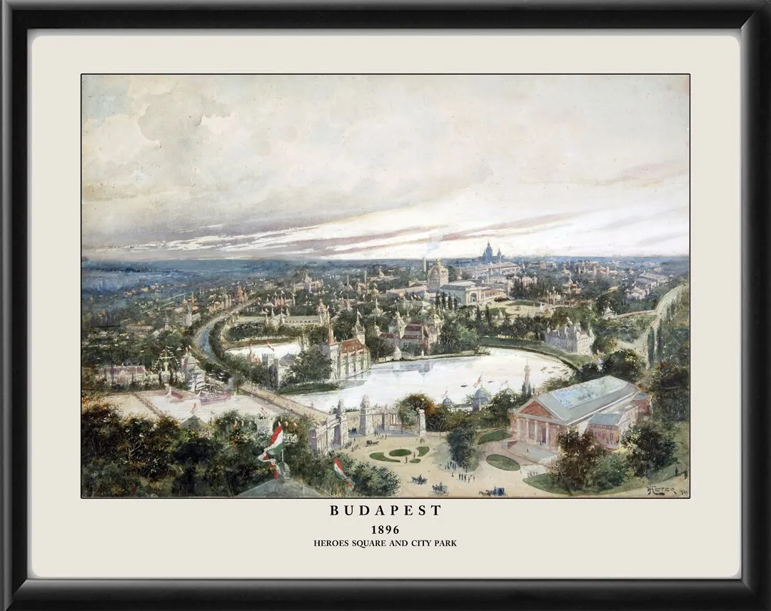 Budapest Hungary 1896