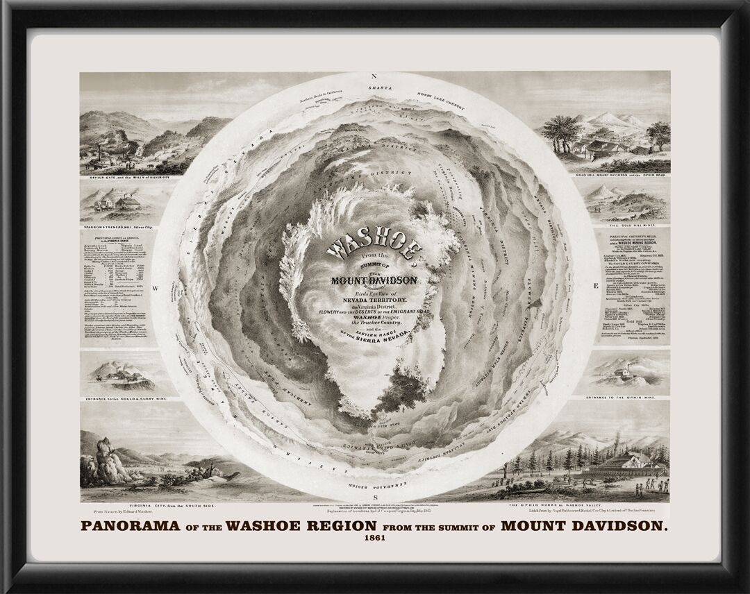Washoe Range NV 1861