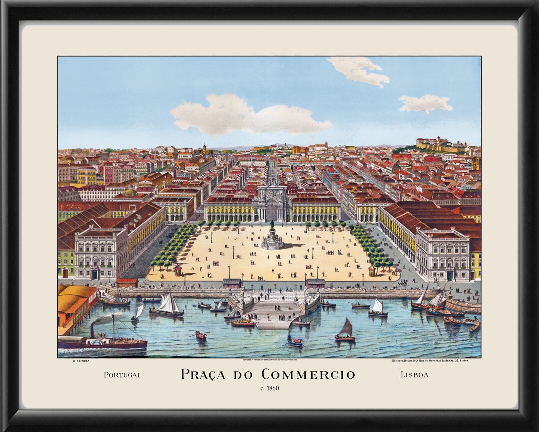Lisbon Portugal 1860