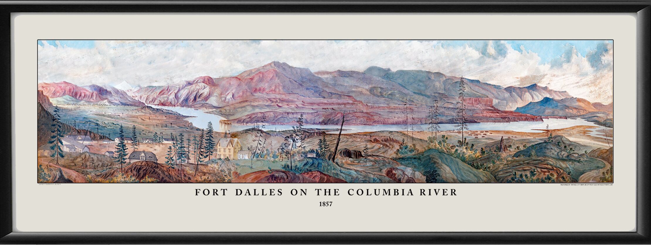 Fort Dalles OR 1857