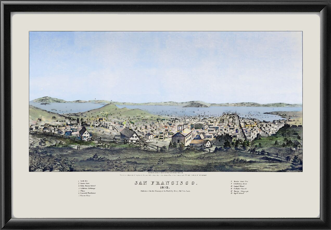 San Francisco CA 1852
