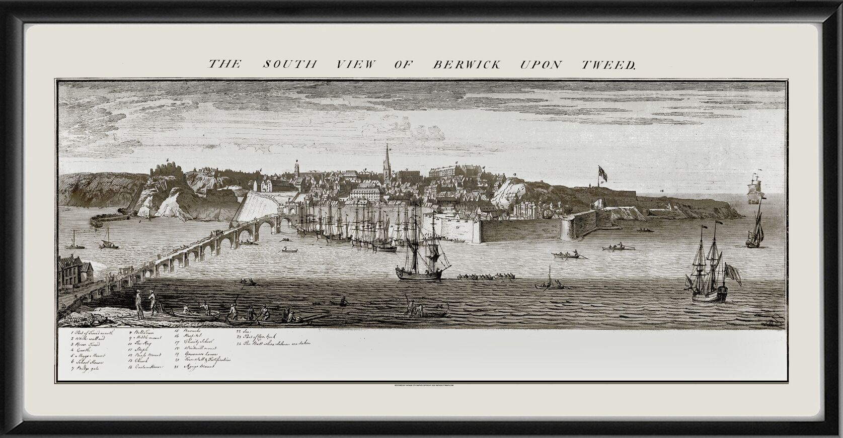 Berwick-Upon-Tweed England 1745