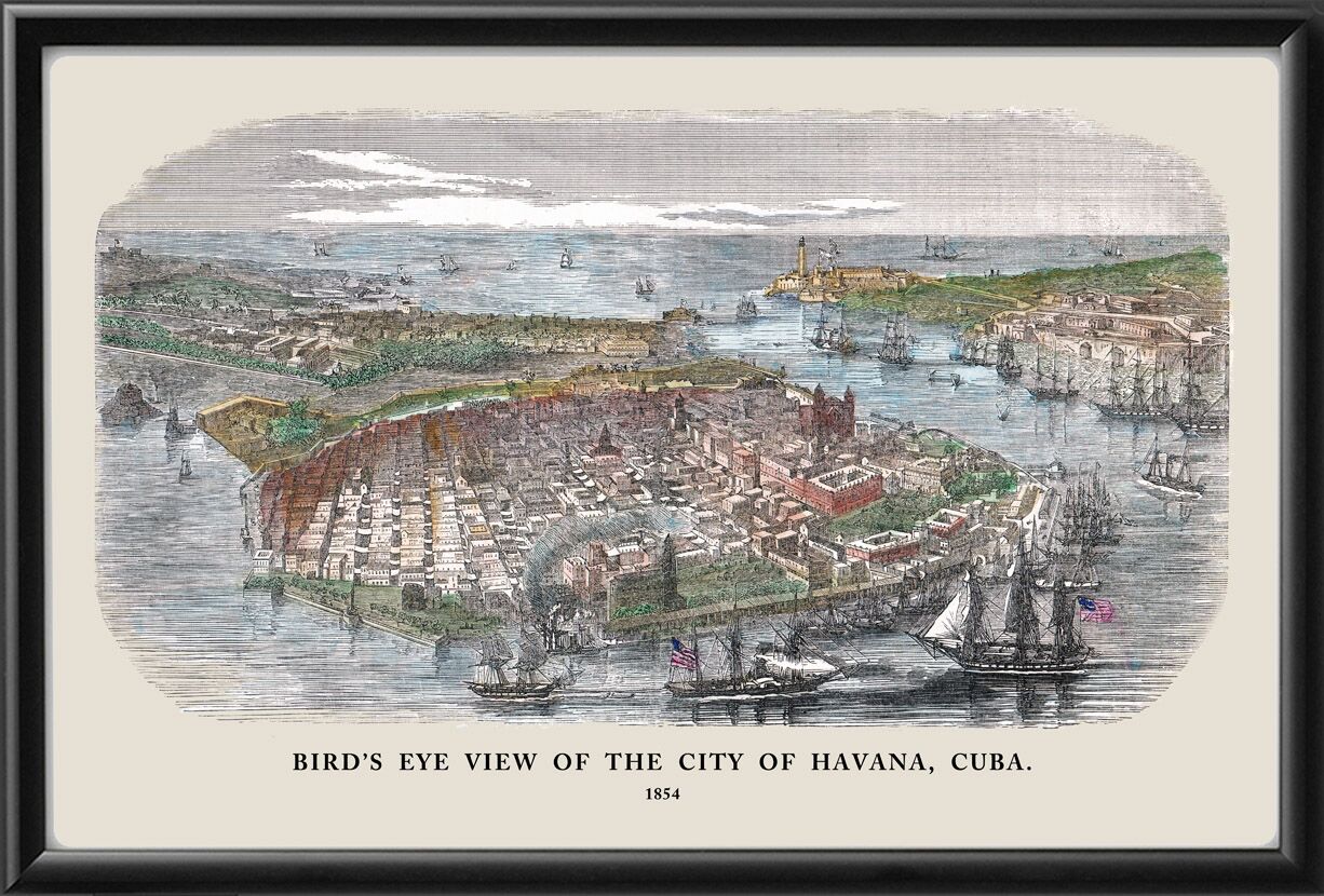 Havana Cuba 1854