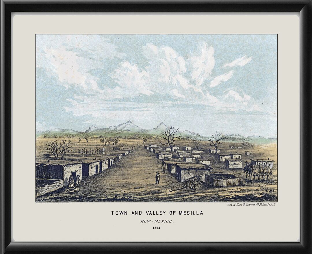 Mesilla NM 1854 by Carl Schuchard TM