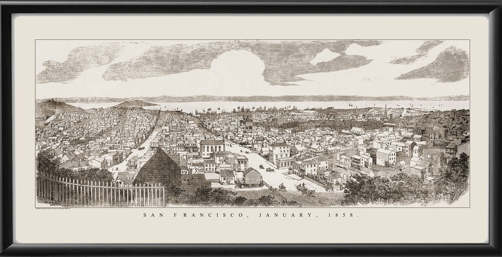 San Francisco CA 1858
