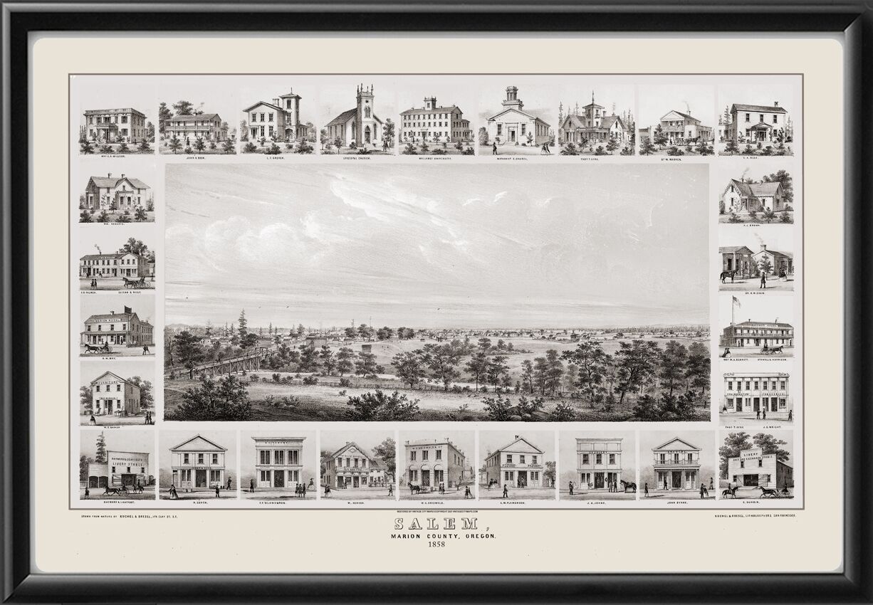 Salem OR 1858