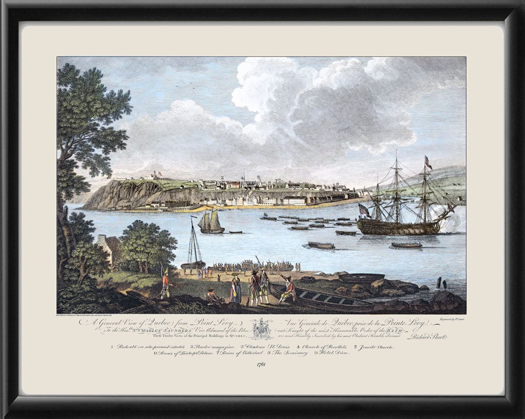 Quebec City Canada 1761