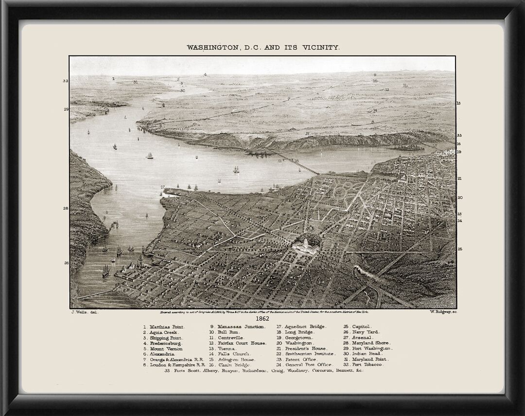 Washington DC 1862