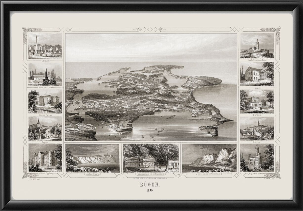 Rugen Germany 1850