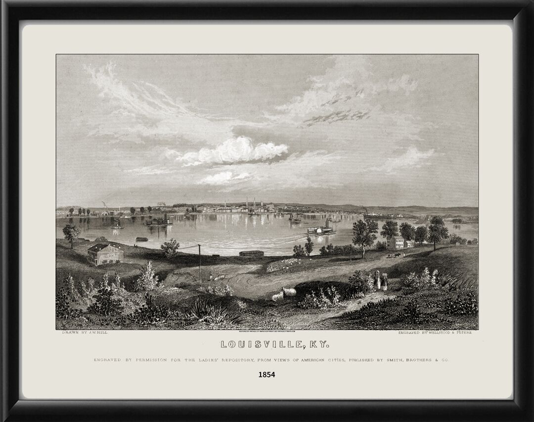 Louisville KY 1854