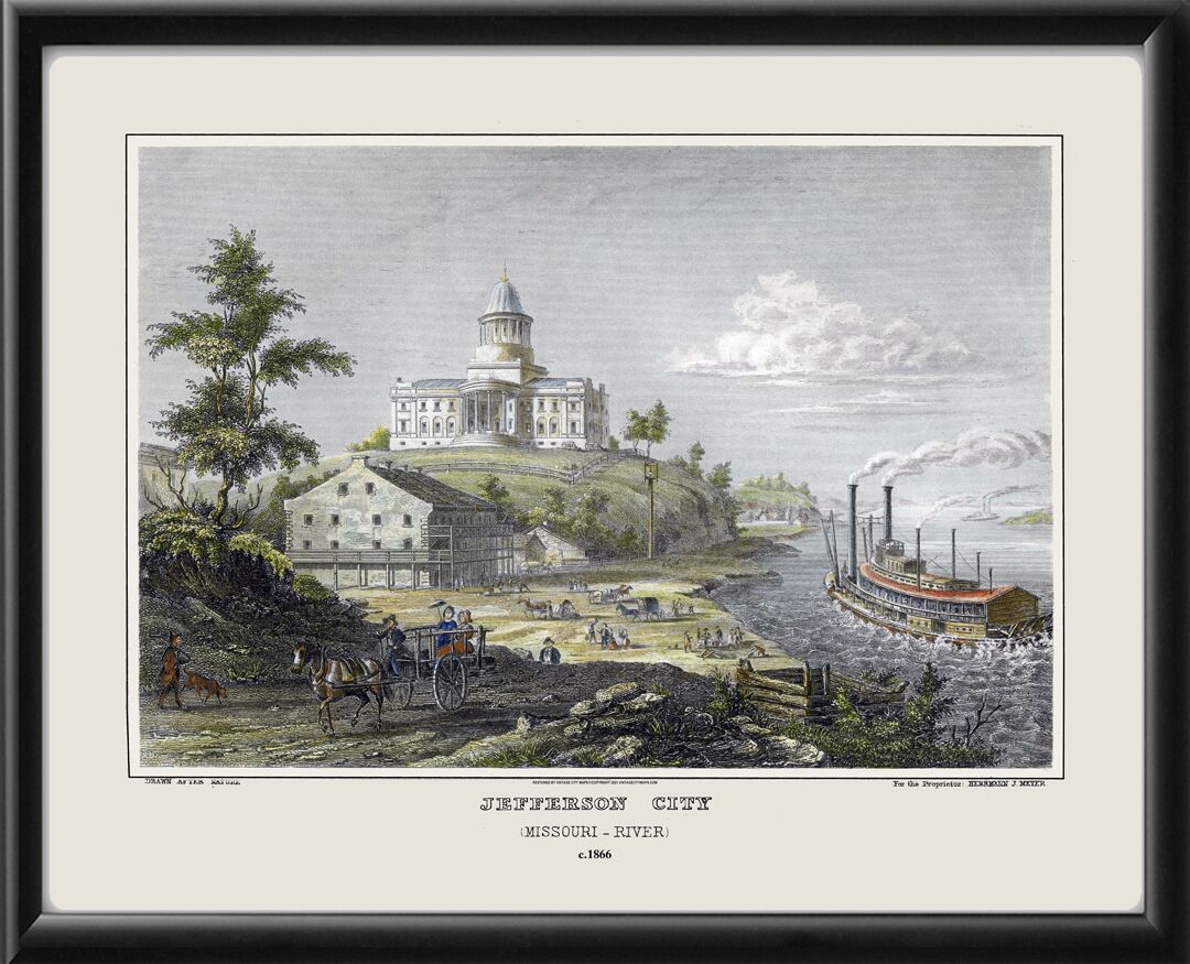 Jefferson City MO 1855