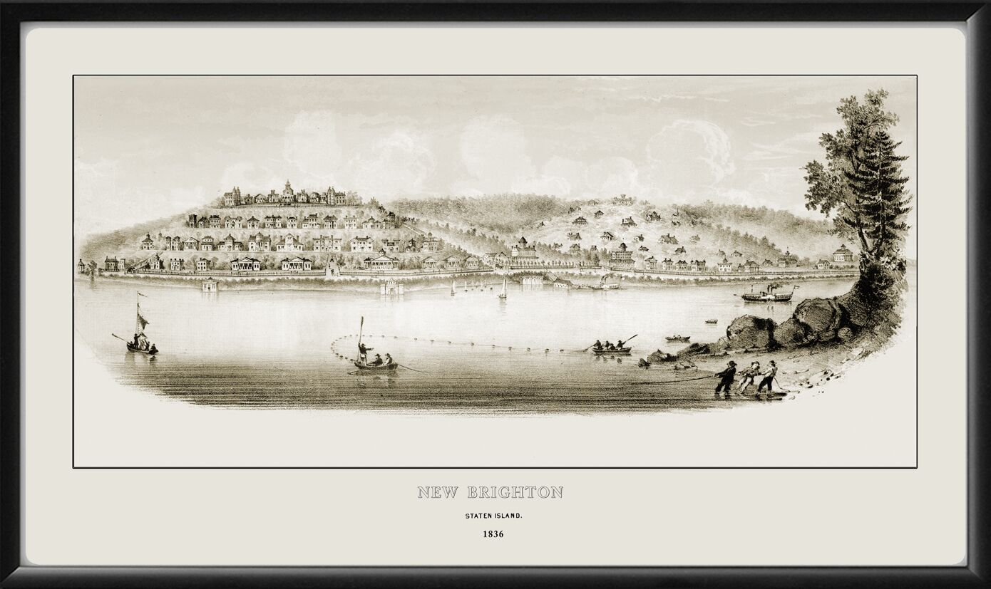 New Brighton Staten Island NY 1836