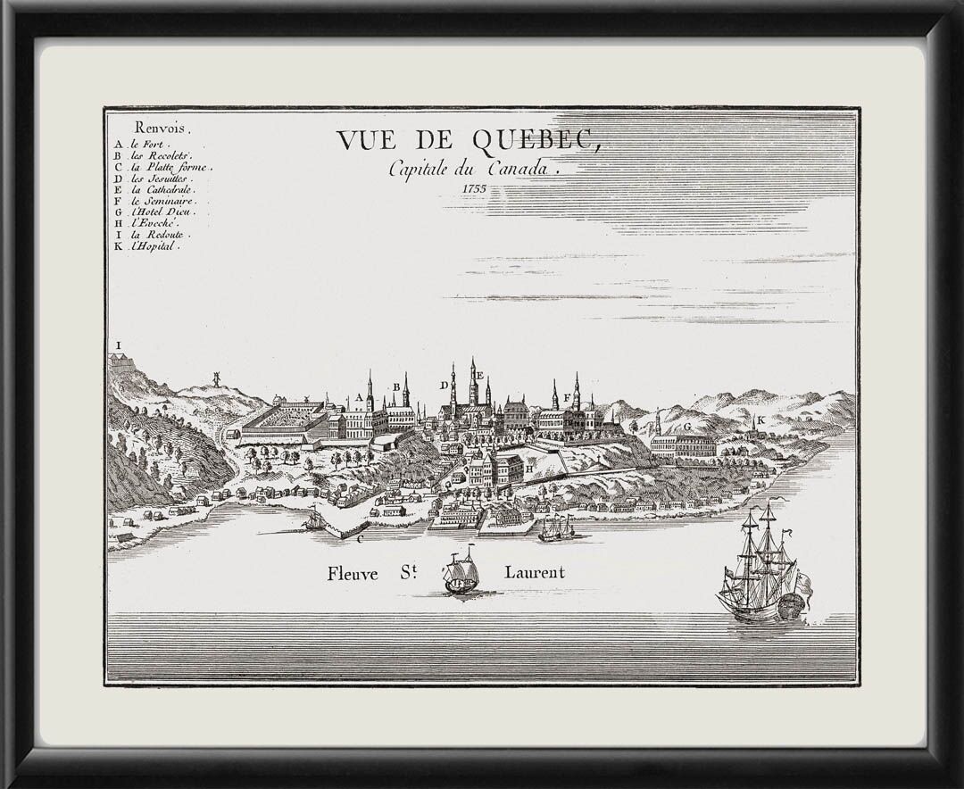 Quebec City Canada 1755