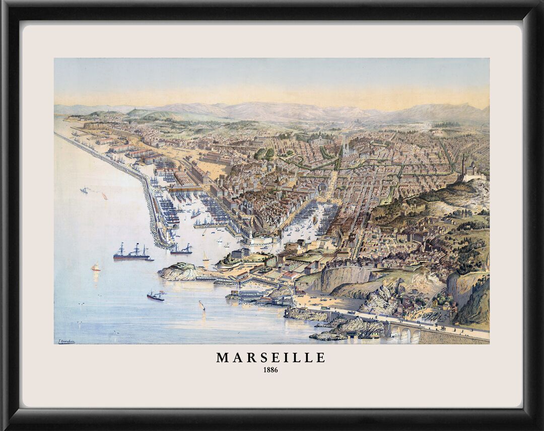 Marseille France 1886