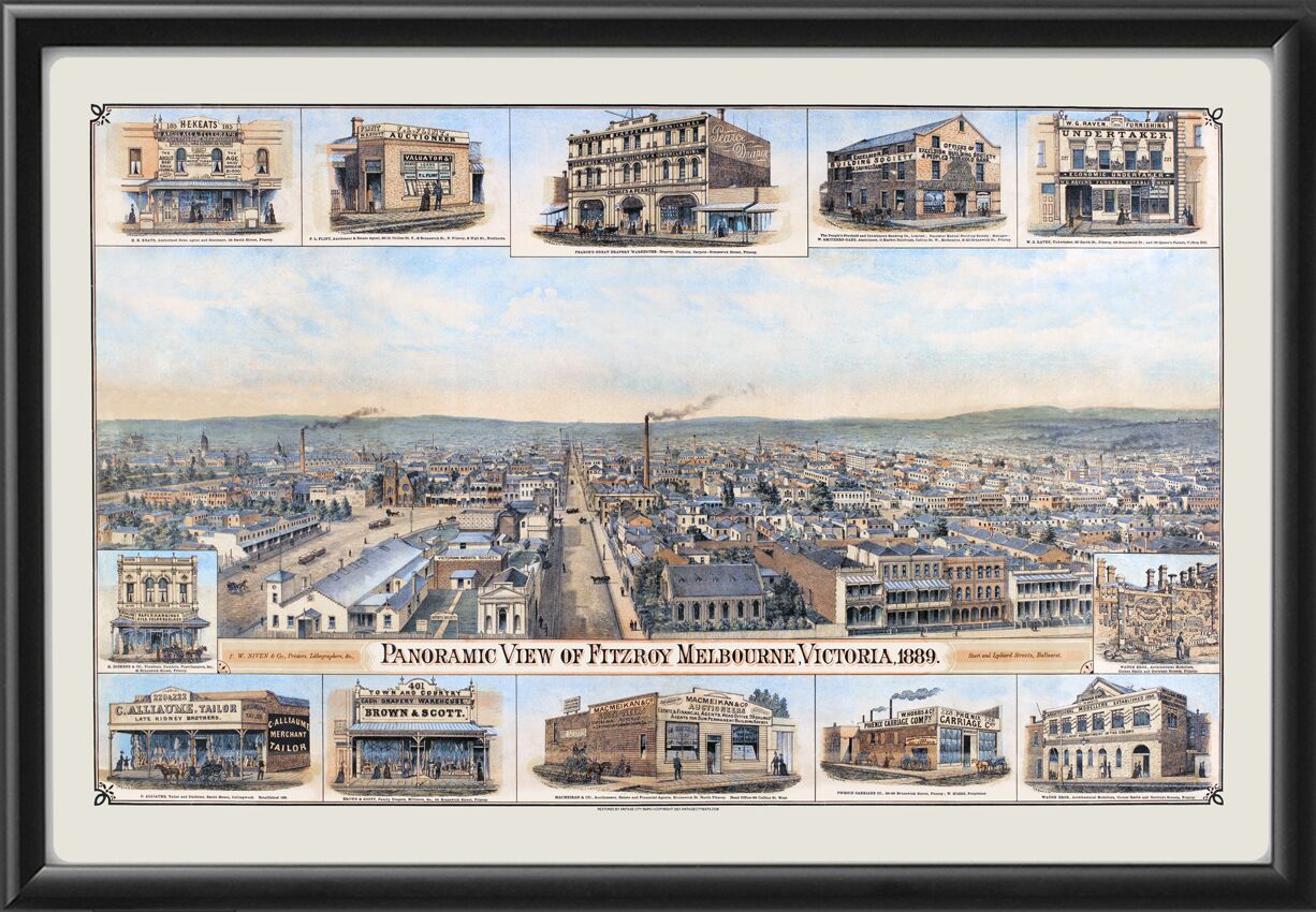 Fitzroy, Melbourne 1889