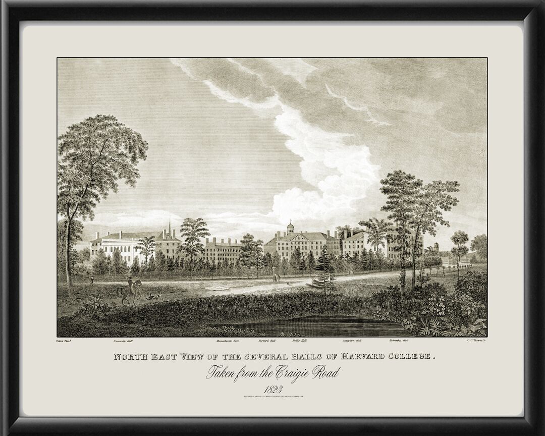 Harvard College MA 1823 alvin fisher TM