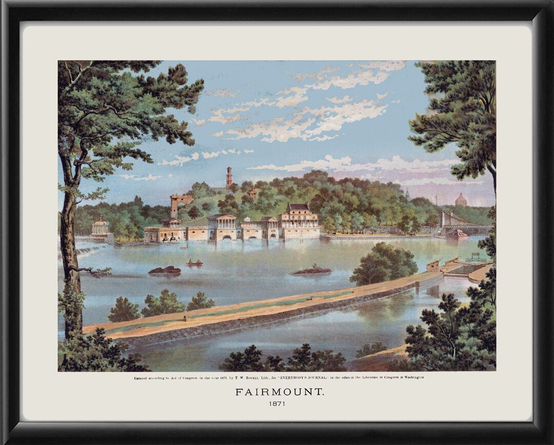 Philadelphia PA 1871 - Fairmount