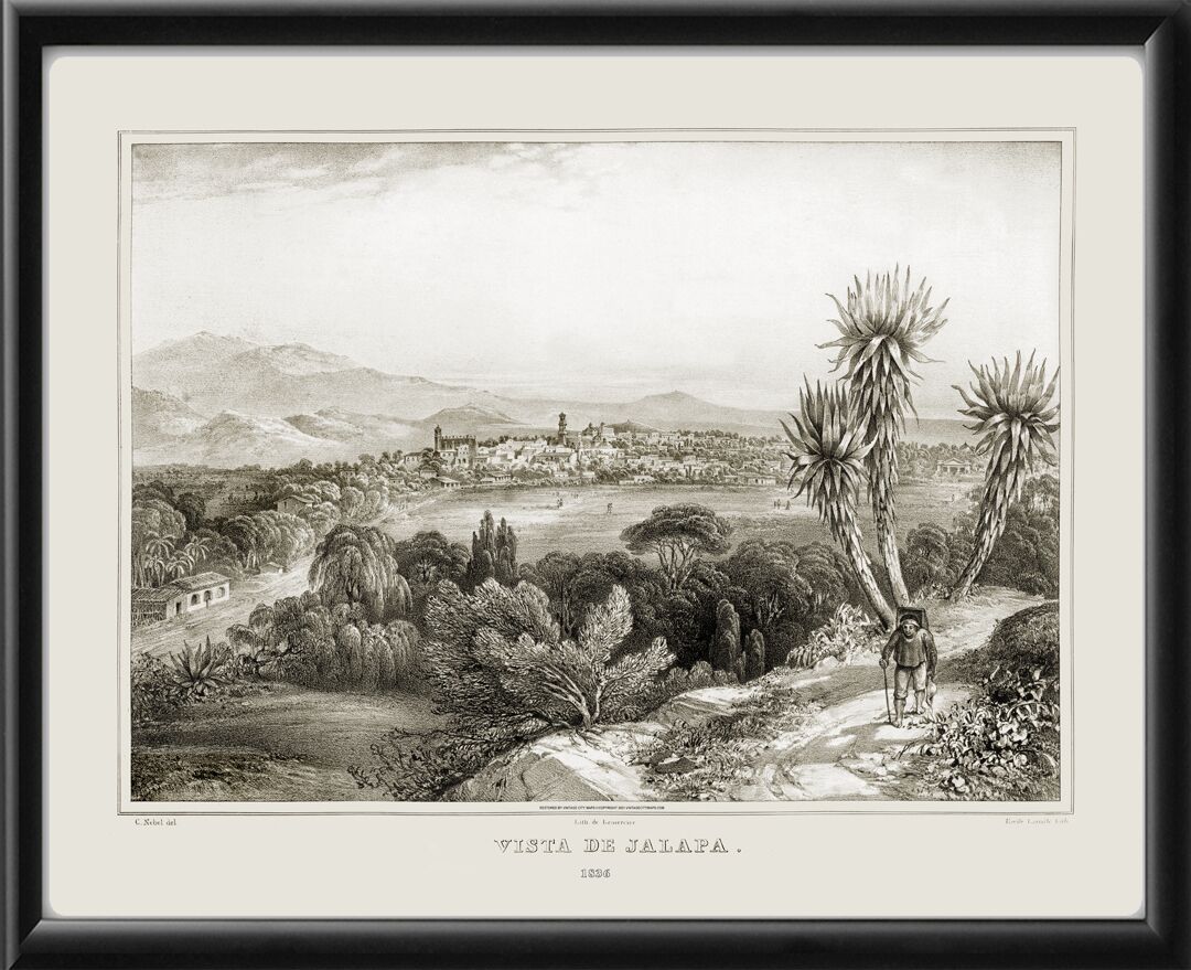 Xalapa (Jalapa) Mexico 1836