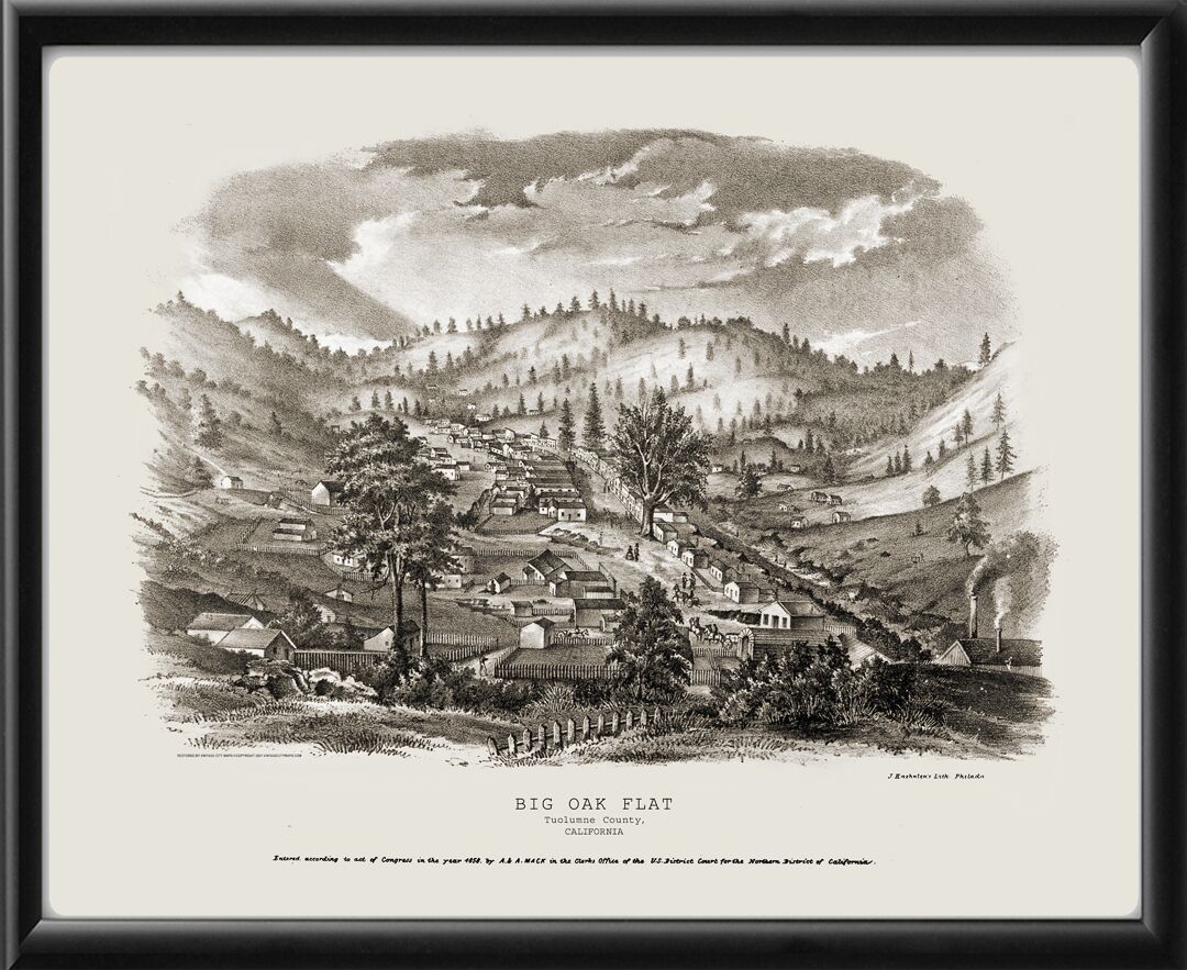 Big Oak Flat CA 1858