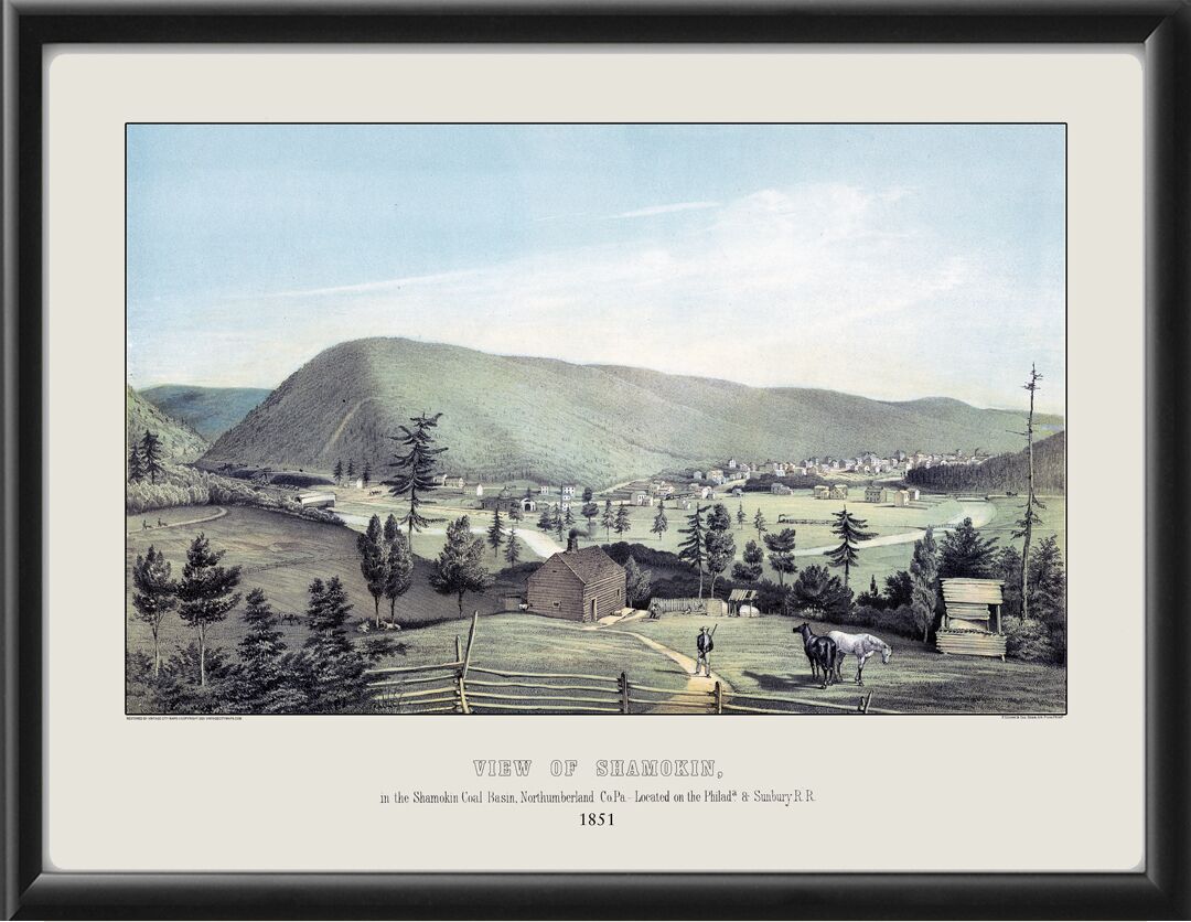 Shamokin PA 1851