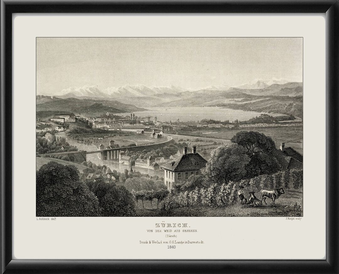 Zurich Switzerland 1840