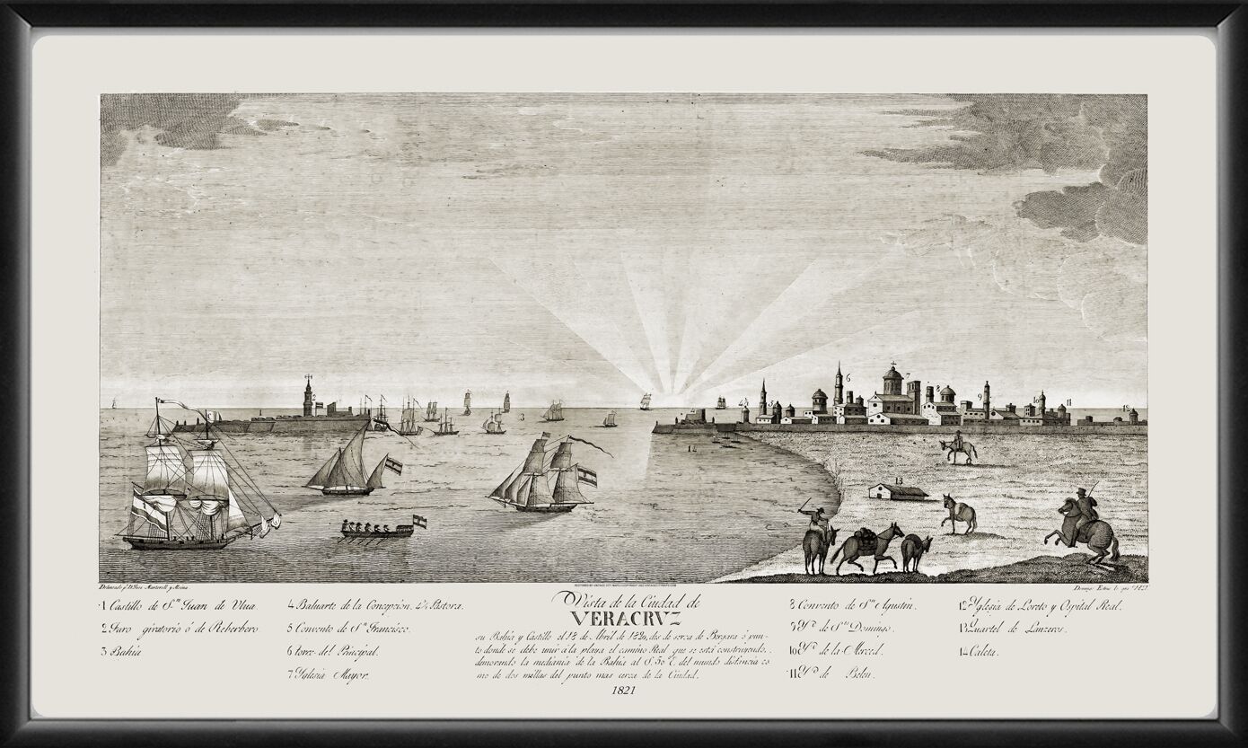 Veracruz Mexico 1821