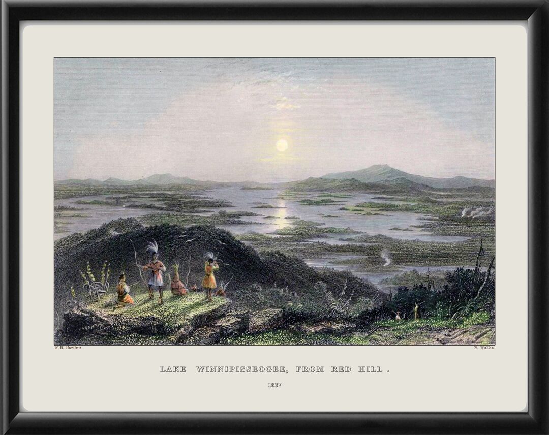 Lake Winnipesaukee NH 1837