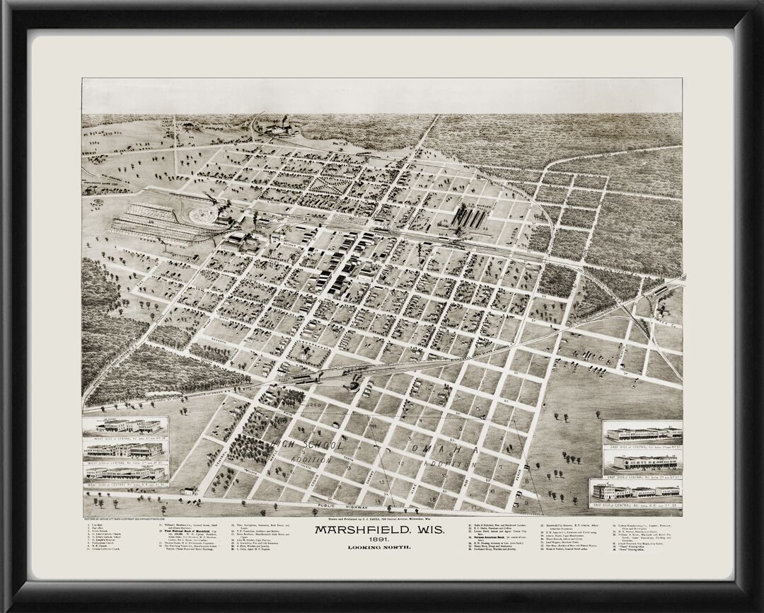 Marshfield WI 1889