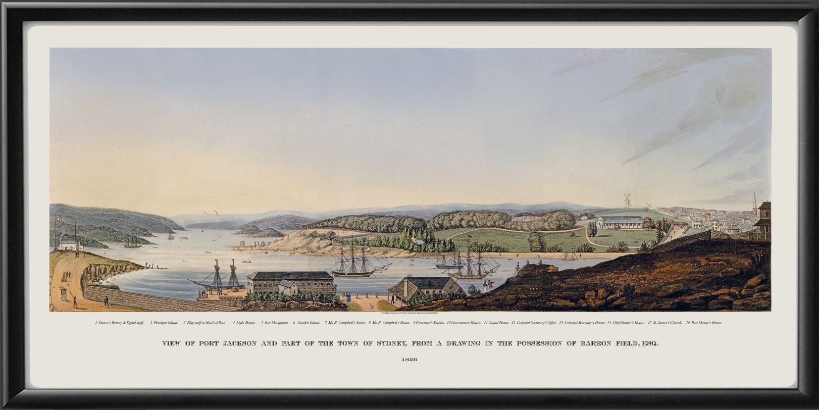 Port Jackson Australia 1826